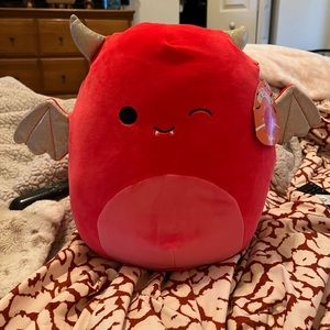 NWT 12” Karlie the Demon/Red Bat Squishmallow